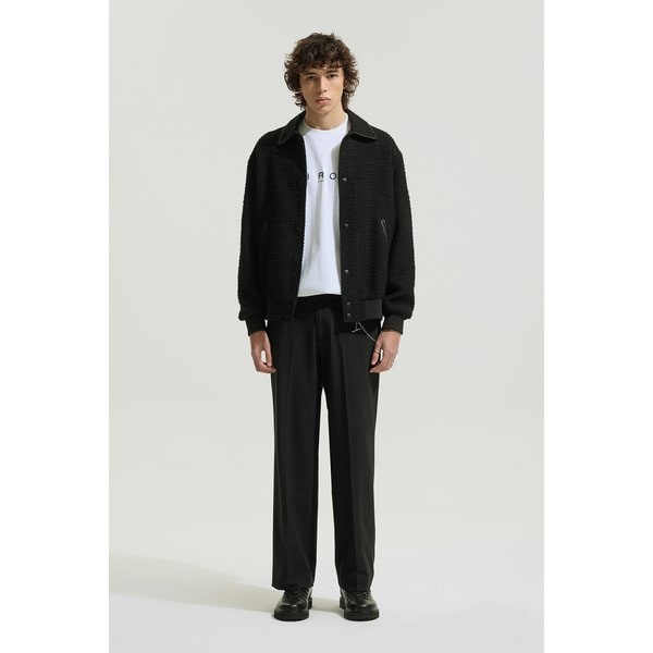 [여주점] [이로] 남성 Serenite 트위드 바시티 자켓 IQJAS25703BKX