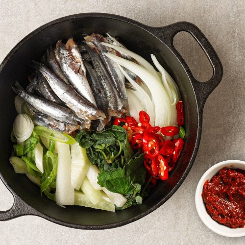 통영생멸치쌈밥