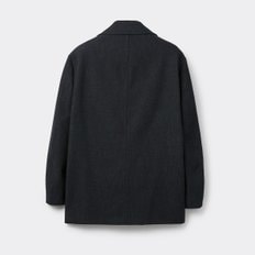 블랙 크롭 싱글 숏코트 CWCAA25513BKX