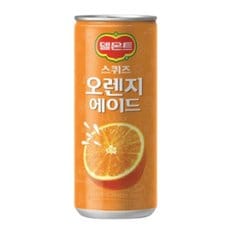 델몬트 스퀴즈 오렌지에이드 240ml 30캔