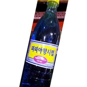 파파야 과일 탄산수 홈카페 하이볼 시럽 1kg
