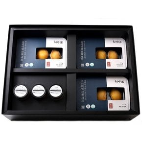 자숙전복 명품세트1호(자숙전복100gx5개,전복장220gx3개)