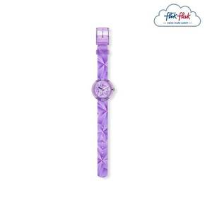 [본사]  플릭플락 유아용 시계 PURPLE PRISM FPNP167