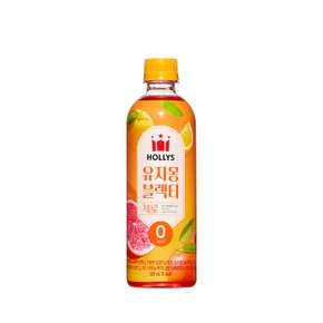 유자몽블랙티제로 500mlx6개