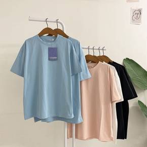 기획가  2사이즈  베넴 쿨 드라이 무지 라운드 반팔 티셔츠(5color)