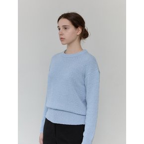 Bookle Round Knit - Sky Blue