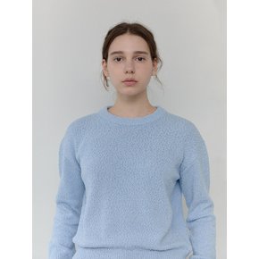 Bookle Round Knit - Sky Blue