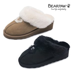 베어파우(BEARPAW) 여성 양가죽 키높이 슬리퍼 AGATA DOUBLE FACE 2종 K2753PDW