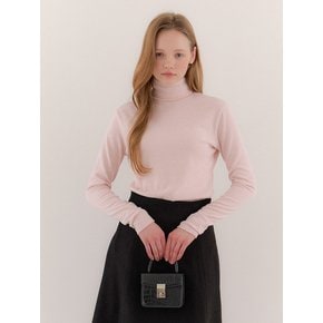 Roman Slim-fit Turtleneck / Pink(3color)