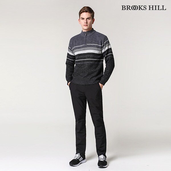 [브룩스힐]이프 패딩팬츠 블랙