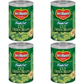 델몬트 컷 그린빈 DEL MONTE Cut Green Beans 411g 4개