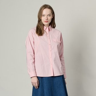 올앤썬드리 [여주점] 올앤선드리 돌먼 슬리브 셔츠 A5S1B471