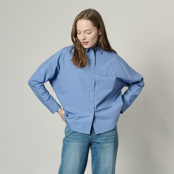 [여주점] 올앤선드리 돌먼 슬리브 셔츠 A5S1B471