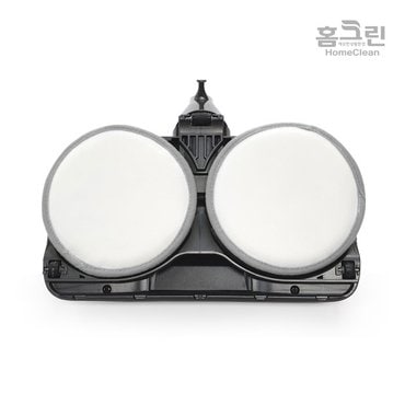 홈크린 물걸레청소기 전용부착패드 소형 145mm 2ea