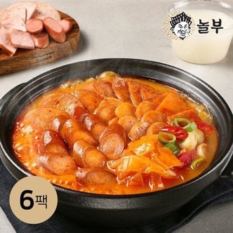 놀부 햄가득 부대찌개 600g 6팩