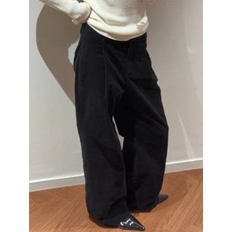 브이엔와이스튜디오 [단독] 코듀로이 원턱 팬츠_YBBLP17