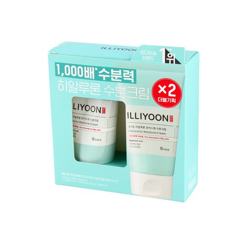 일리윤 히알루론수분크림 105ml 더블기획