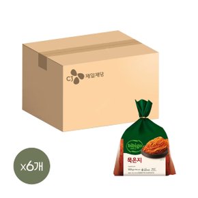 비비고 묵은지 900g x6개