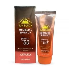 4U 스페셜 수퍼 UV 선크림 SPF50+ PA+++ 70ml