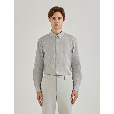 페라로밀라노 (최초가159000원) 남성캐주얼 긴팔 스트라이프 져지 셔츠 AM0EWS102