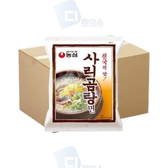  농심 사리곰탕면 110g 32봉 전통 설렁탕라면 봉지면 (WB80668)