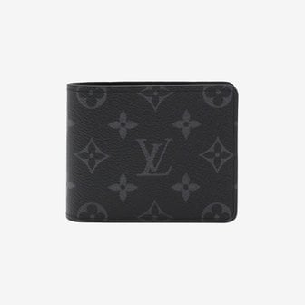 LOUIS VUITTON [국내/당일] 루이비통 슬렌더 반지갑 모노그램 이클립스 캔버스 블랙 M62294