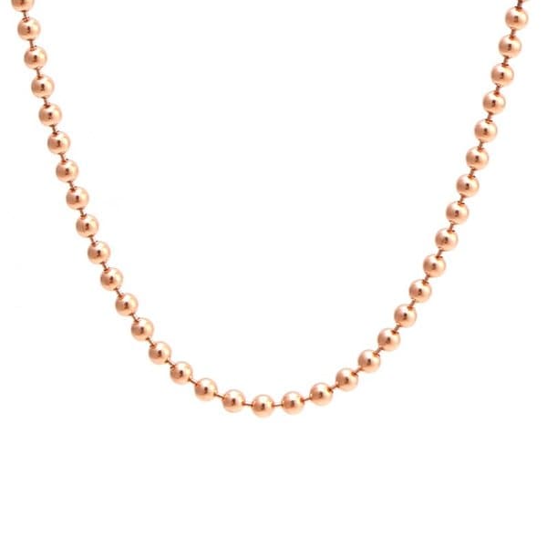 [비앤비골드] 14K 심플 1.5mm 볼 체인목걸이 NPN25338