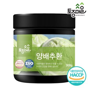 토종마을 HACCP인증 국산 양배추환 300g