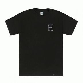 허프 CONGESTION TEE-BLK