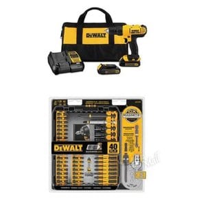 무선 드릴 드라이버 키트 DCD771C2+소켓 40P (110볼트, 변압기 필요) DEWALT DRILL DRIVE