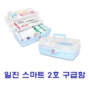 일진스마트 구급함2호 응급처치내용물 12가지 (케이스/300x170x130)