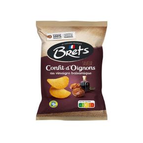 Brets 바삭 감자칩 카라멜라이징 어니언 발사믹 125g