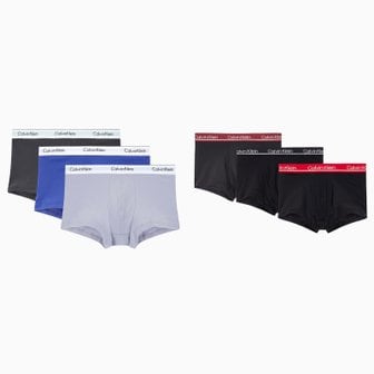 Calvin Klein Underwear 남성 모던 코튼 스트레치/마이크로 플러스 3PK 드로즈 2종 택1 (NB2380-GW0,NP2443O-EN1)