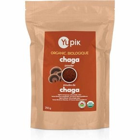 Yupik 캐나다산 와일드 하베스티드 차가 버섯 가루 분말 250g