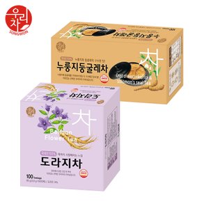 송원 누룽지둥굴레차 100T +도라지차 100T (200T)