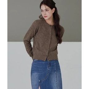 네프 울 라운드 엣지 가디건 (3COLOR)
