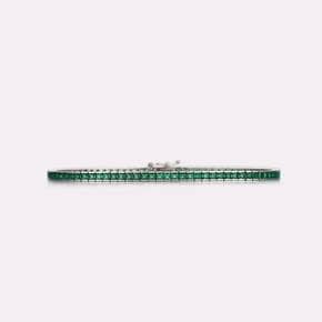 MOMO Green Emerald Tennis Bracelet SSKA103BWG160