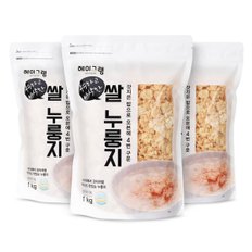 쌀 누룽지 1kg x 3개