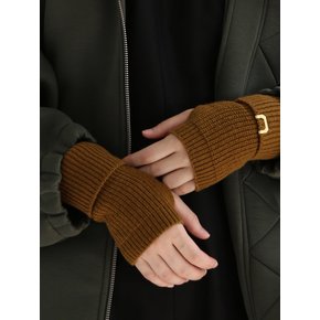 SLEEVE WARMER / LAMBS WOOL / GOLD OLIVE