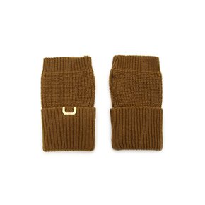 SLEEVE WARMER / LAMBS WOOL / GOLD OLIVE