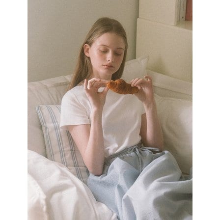 라미네즈 Natural Cotton T-shirt - Ivory
