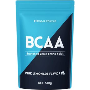 [핑크 레모네이드 맛] 인공 감미료 미사용 헐크 팩터 BCAA 510g 베타 알라닌 베타인 배합 국/산