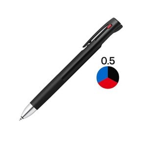 그린에버 ZEBRA blen3C 볼펜 0.5mm 블랙-3색