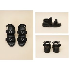 Ribbon point sandal(black) DG2AM24011BLK