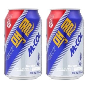  [일화]맥콜 (뚱캔) 350ml x 24캔 탄산음료