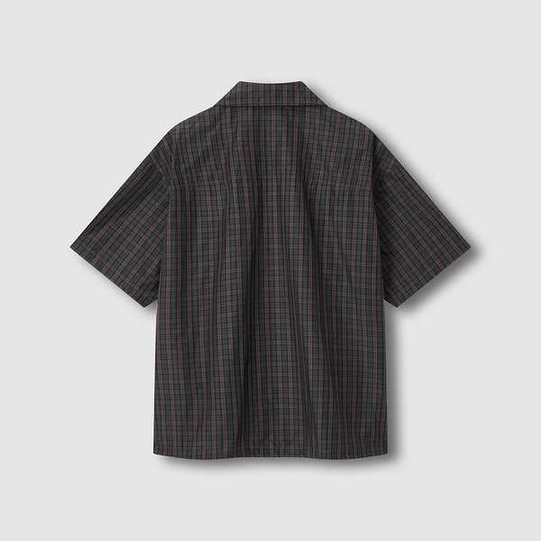 [공용] 사각사각 오픈카라 반팔 셔켓 [S~XL] J116203535043