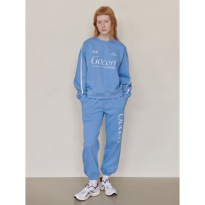 BREATHING MOMENT SWEAT PANTS - SKY BLUE 스웨트팬츠 조거팬츠