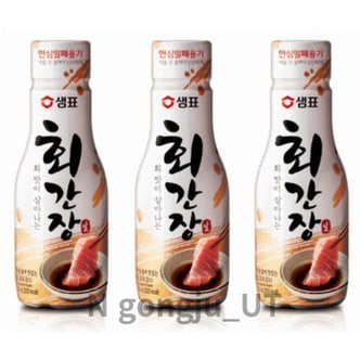  샘표 회 맛이 살아나는 일식 초밥 회간장 200ml 3개