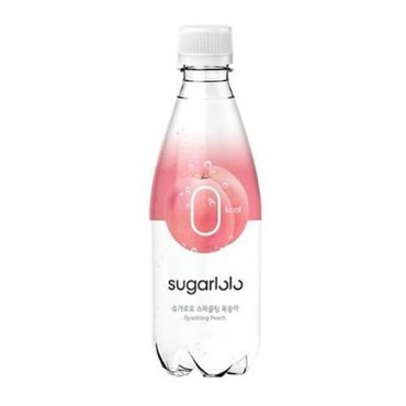  슈가로로 스파클링 복숭아 350ml 12입