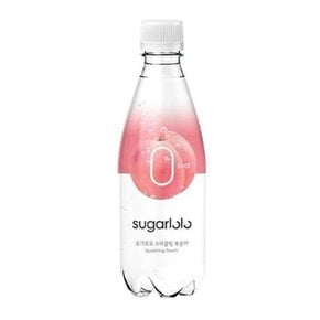 슈가로로 스파클링 복숭아 350ml 12입